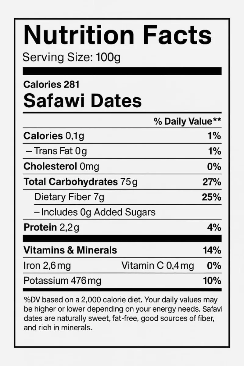 SAFAWI DATES