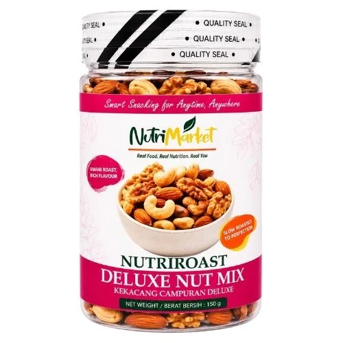 Deluxe Nut Mix | Kekacang Campuran Deluxe - 3 mix roasted (nuts)