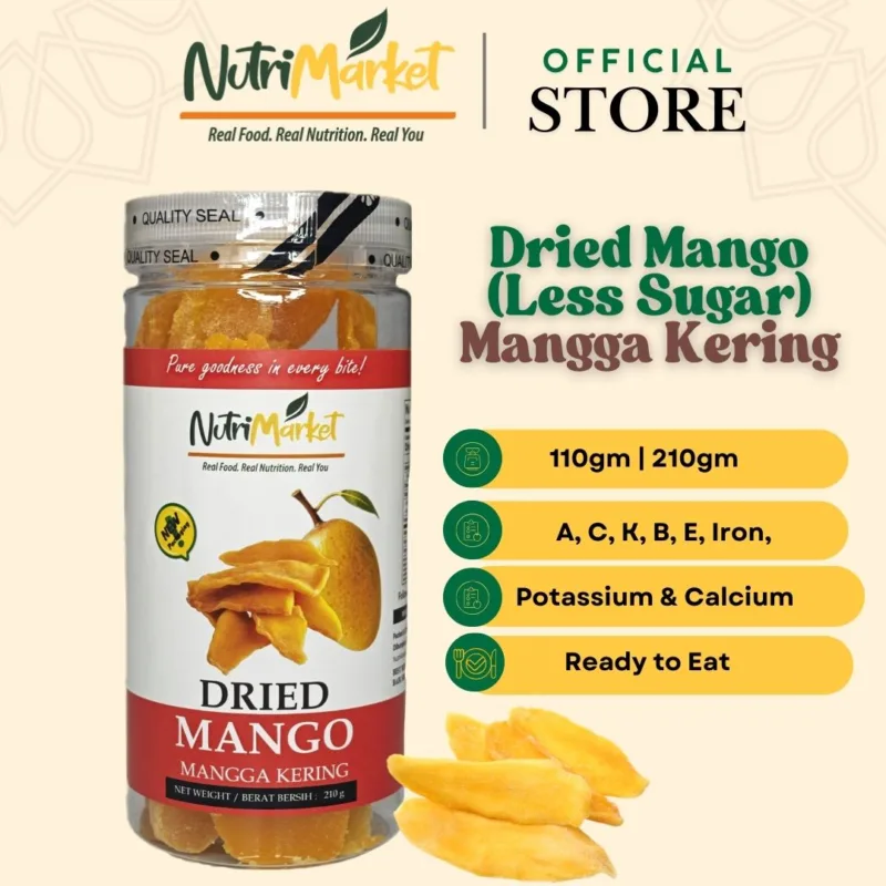 Dried Mango Mangga Kering 40g | 110g | 210g