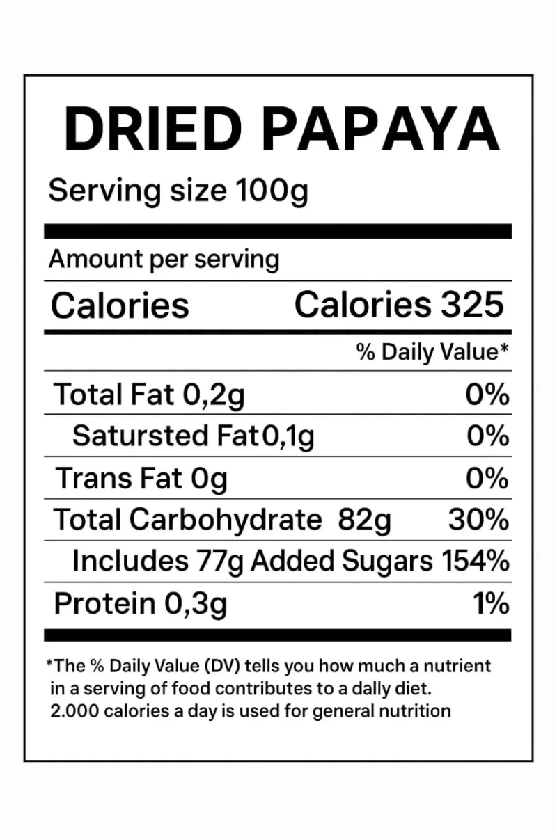 Dried Papaya - Image 3
